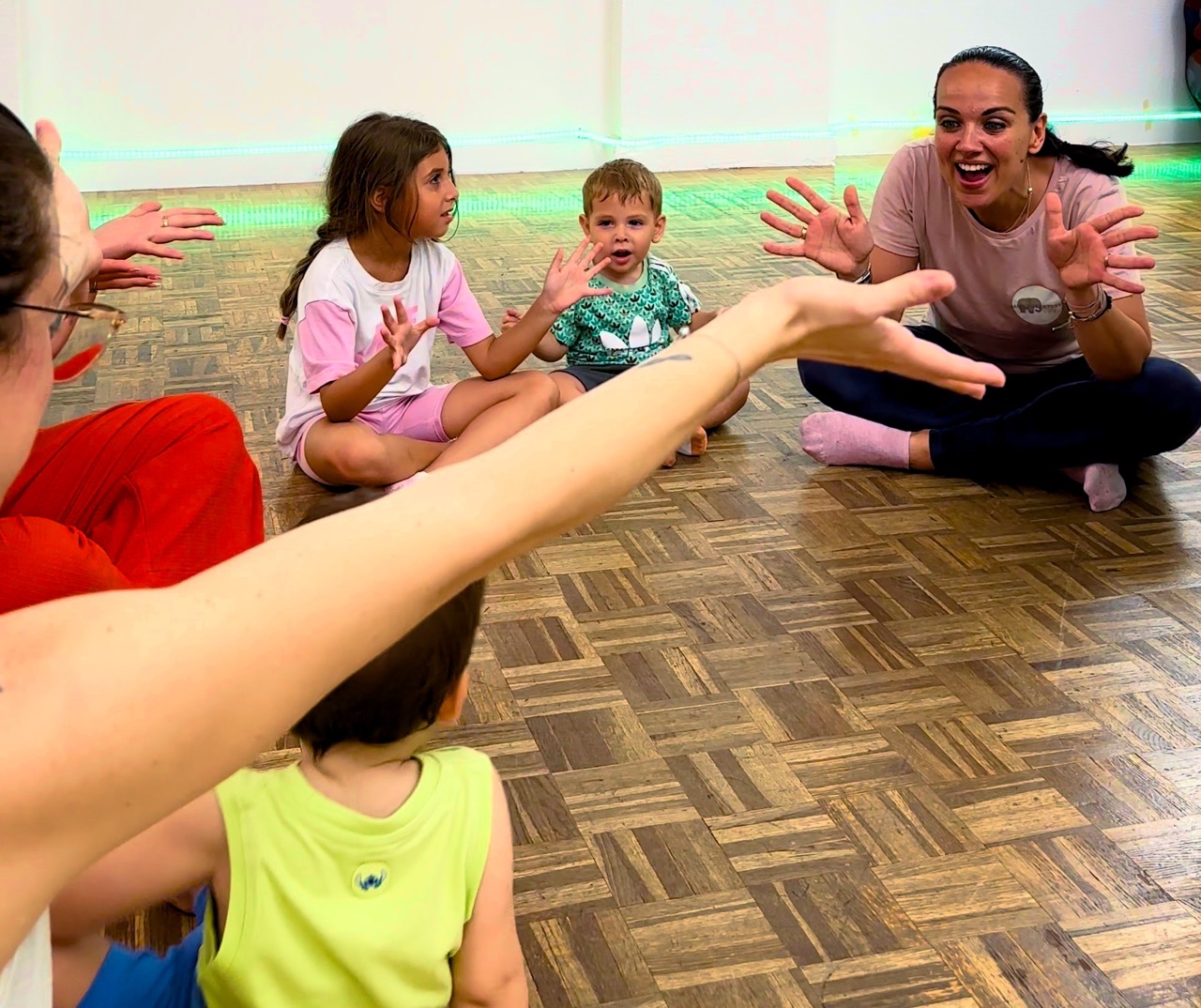 Danzatricità bambini e genitori