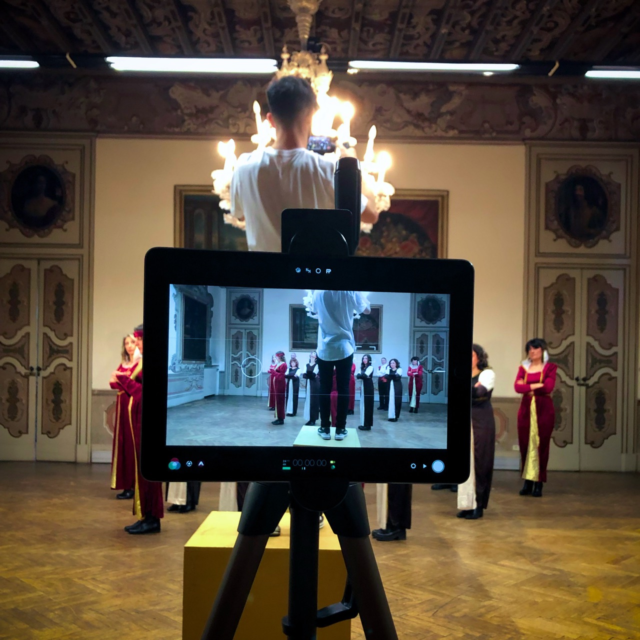 Backstage Riprese